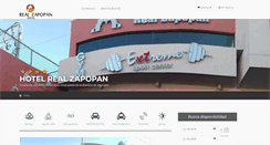 Desktop Screenshot of hotelrealzapopan.com
