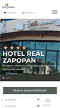Mobile Screenshot of hotelrealzapopan.com
